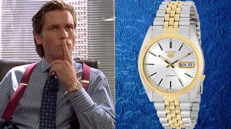 Patrick Bateman Wore A Seiko (Not Rolex) In 'American Psycho'.